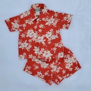 Kala Boy's Hawaiian Two Piece